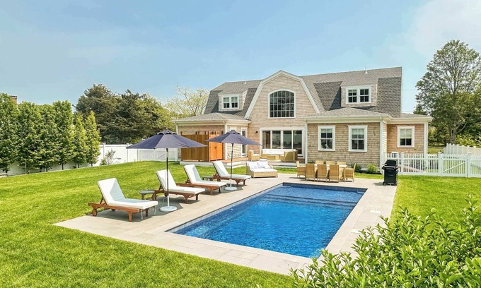 Katama House | Blue Haven: Brand New Luxurious Home w/Pool Near Downtown