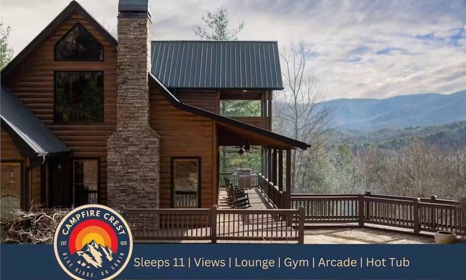 Epworth Cabin | Blue Ridge, GA Cabin with Summer Camp Vibes!