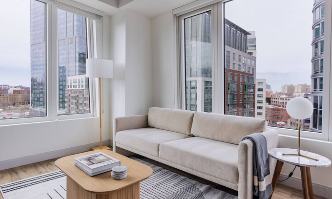 West Fens Apartment | Blueground | Fenway, gym & w/d, nr museums