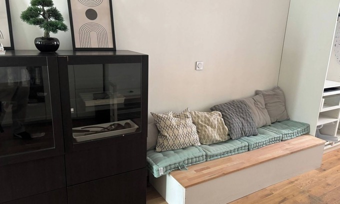 Les Halles Apartment | BnBNook - Chic Studio - by Les Halles and the Louvre