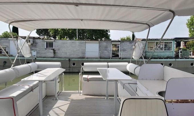 Bellegarde Boat Rental | Boat 'Odyssey Croisieres' with Lake View and Air Conditioning
