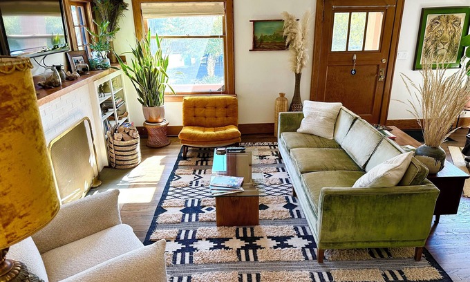 Mississippi District House | Bohemian Hideaway with No Cleaning Fee