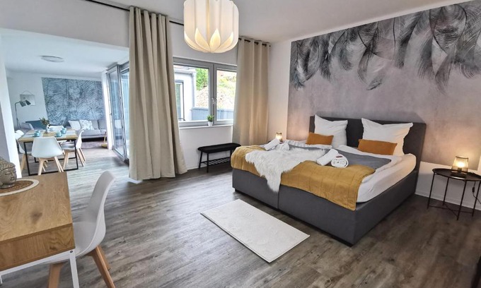 Erfurt Apartment | BohnApartments - Town House am Stadtpark - Terrasse - Parkplätze - WLAN