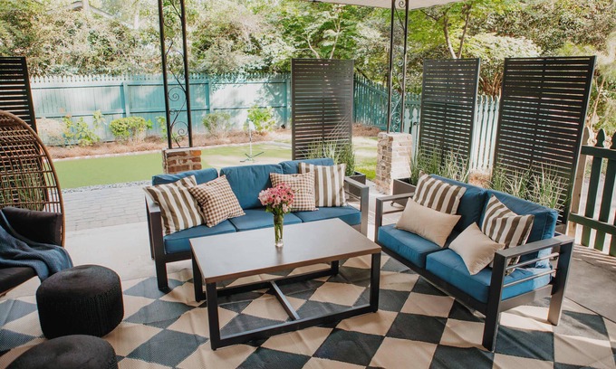 Aiken House | Briarwood Cottage Hot Tub Putt Putt Games
