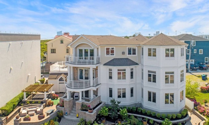 A-Zone House | Brigantine Beach Retreat + Sleeps 16