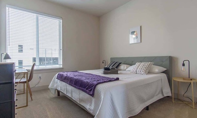 Richardson Apartment | Bright and Clean 1BR King Suite | Pool, Parking +