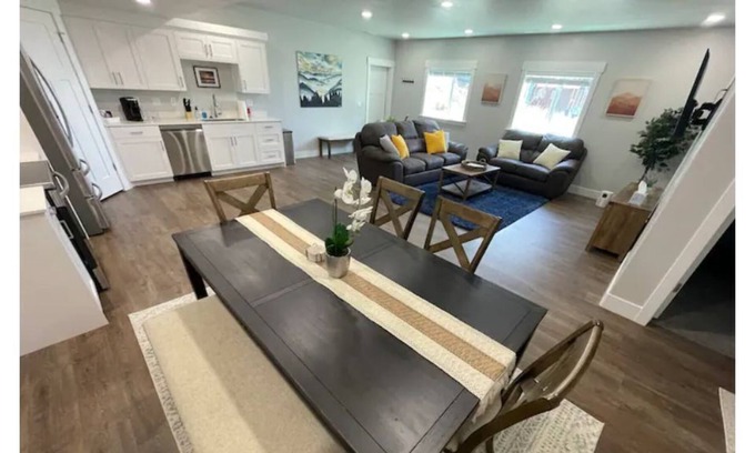 North Ogden Apartment | Bright and Spacious Mountain View Villa