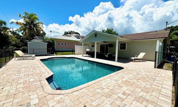 Sebastian Highlands House | Bright, sunny pool home!