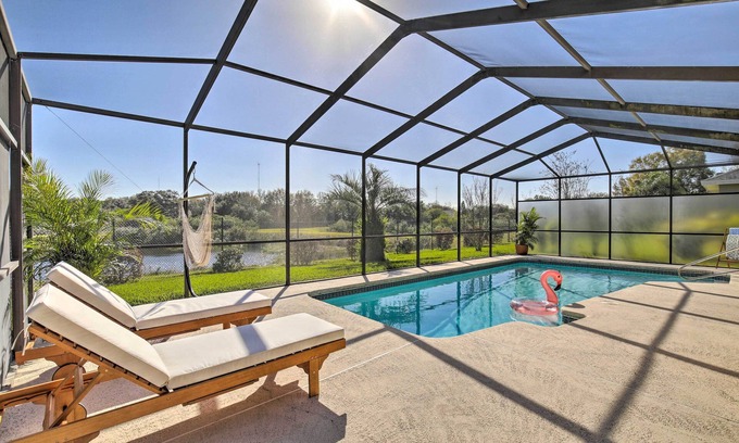 Boyette Springs House | Bright & Sunny Riverview Oasis w/Pool & Pond