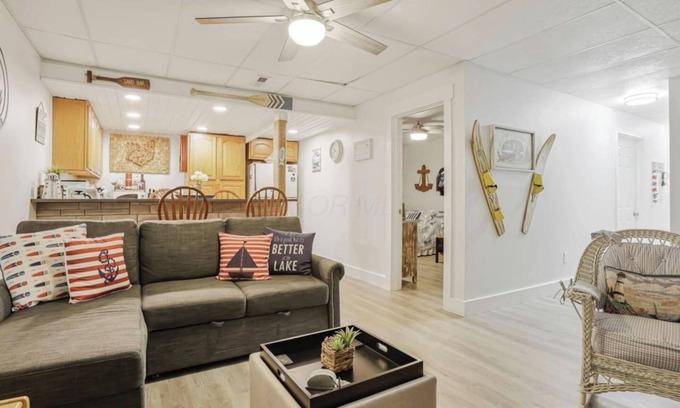 Nashport Apartment | Buckeye Lake: The Quaint Cottage