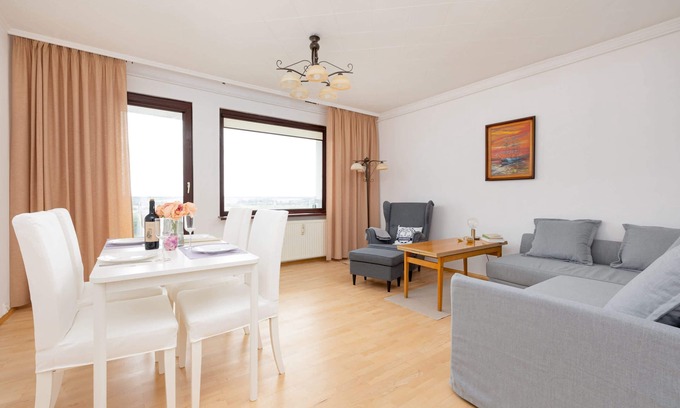 West Pomeranian Voivodeship Apartment | Budowlana 23 | Apartment | Balcony with View