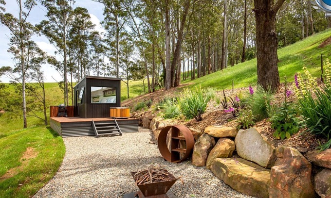 Barrengarry House | Burroo at Kangaroo Valley - Perfect Views - Outdoor Bath
