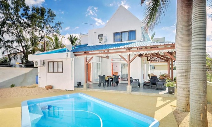 Albion House | Côte Ouest - VUE IMPRENABLE SUR LA MER - VILLA BELIFAGE BLEUE avec Piscine Privative