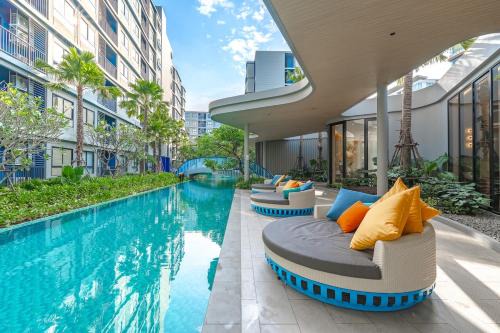Kathu Apartment | C175 Stylish Condo with Pool View D Condo Phuket