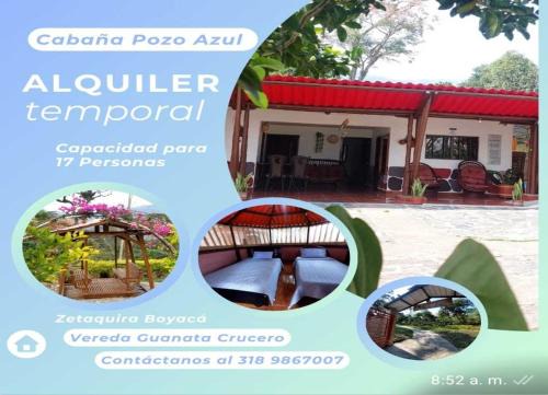 Zetaquira Villa | Cabaña pozo azul