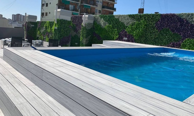 Caballito Apartment | Caballito Retreat: Pool and Balcony 6