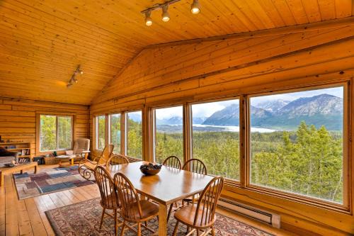 Sutton House | Cabin with Glacier Views Walk to Matanuska River!