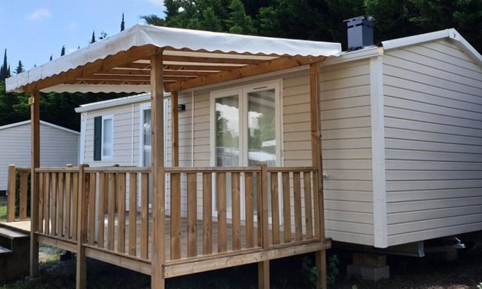 Saint Laurent de la Pree House | Camping Les Charmilles**** - 3-room mobile home for 4 people