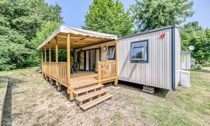 Saint-Paul-en-Born House | Camping maeva Escapades La Clairière * - Mobile Home Premium+ 4 Rooms 6 People Air Conditioned + TV