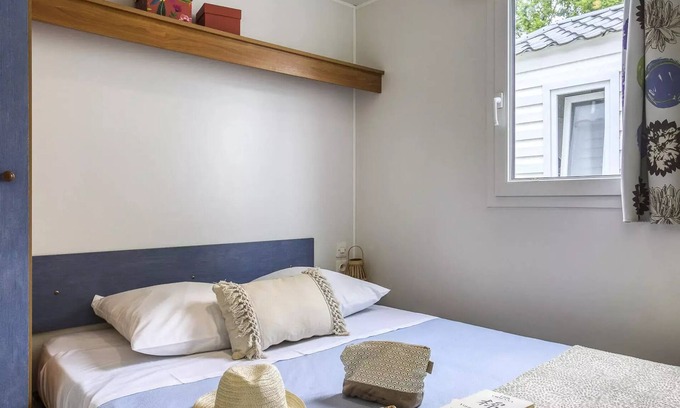 Seigy House | Camping Romanée Les Cochards* - COMFORT mobile home - 2 bedrooms for 4 people