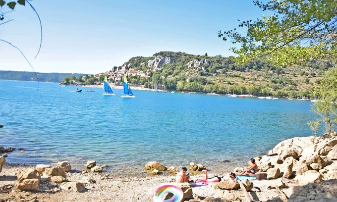 Bauduen House | Camping Tikayan Rives du Lac de Sainte Croix* - CALIFORNIA. STANDARD 4 people