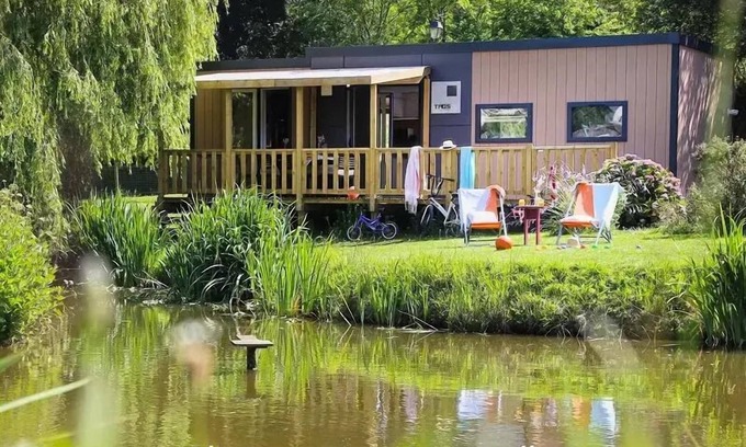 Cahagnolles House | Campsite L'Escapade - Taos Mobile Home 4 Rooms 2 Bathrooms 6 People Air Conditioned