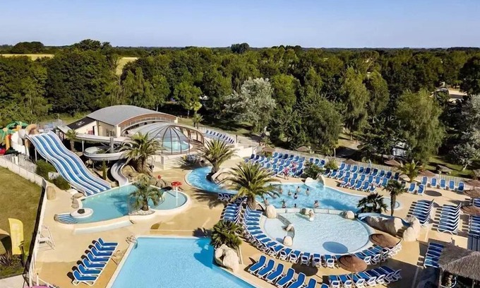 Nevez House | Campsite les Deux Fontaines* - Cottage Privilege TV LV 4 rooms 6 people