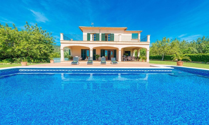 Binissalem Villa | CAN BIELET - Villa with private swimming pool in BINISSALEM with free WiFi