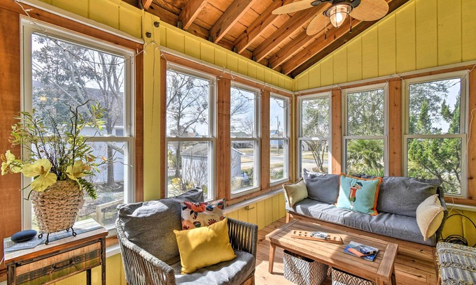 Colington Harbour House | Canal-Front Paradise w/Dock in Kill Devil Hills