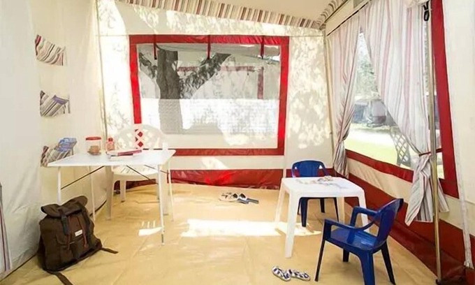 Saarburg House | Canvas bungalow | Other accommodation | 2 Bedrooms | 4/5 persons | Single terrace