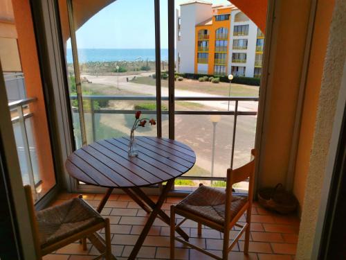 Le Barcares Apartment | Cap de Mer - Vue sur mer - Une chambre - Une terrasse - Accès direct plage - Commerces à proximités