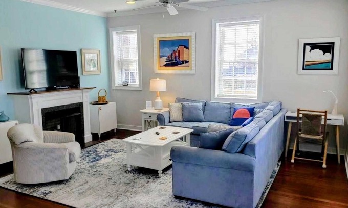 Cape Charles Condo | Cape Haven - Condo 1.5 Blocks from Beach