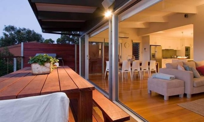 Rosebud House | Carrajung House amazing bay views
