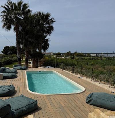 Birgi Vecchi Apartment | Casa B, Room 6 - mit Pool - at Lagoon - Lo Stagnone Kite Spot - Palm Kite Paradise