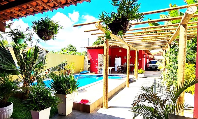 Porto de Pedras House | Casa com Wi-Fi e lazer em Porto de Pedras - AL