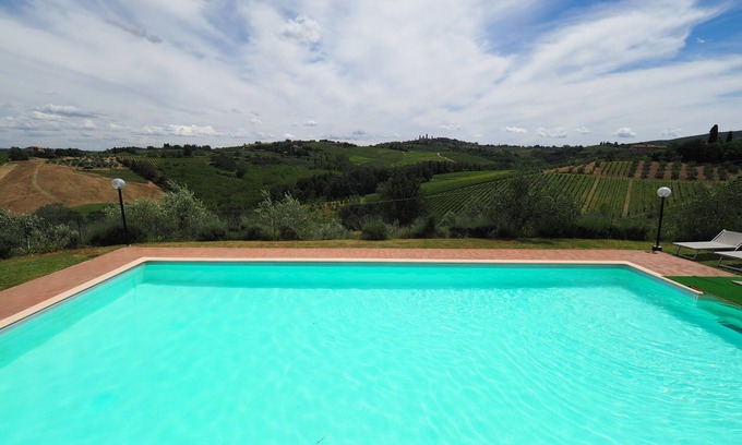 San Gimignano Other | Casa Uliveta, villa with a view and with a veranda ideal for families or friends