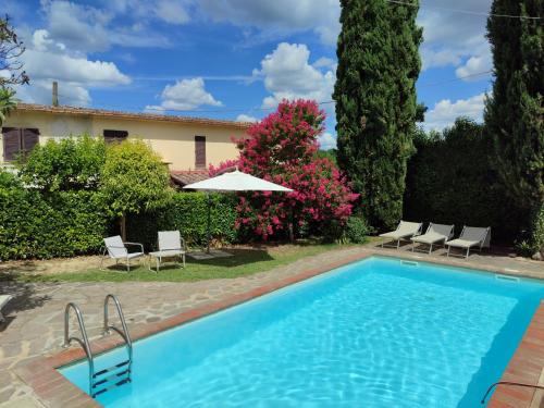 San Gimignano Villa | Casa Vacanze in campagna con piscina e giardino privati