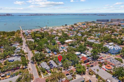 Gulfport House | Celebrate Holidays at our Stylish Gulfport House with Pool! Steps to Downtown Restaurants, Shops & Gulfport Beaches!