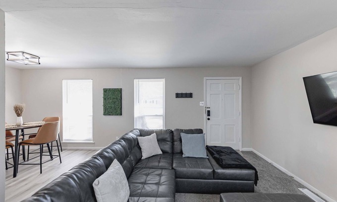 Airport Township House | Central, Convenient and Cozy 2BR, 1B Home in a Quiet St. Louis Neighborhood.