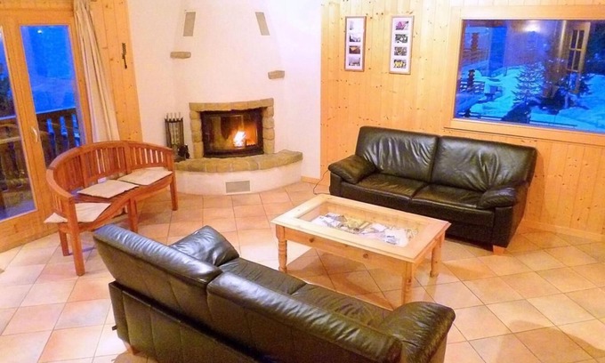 Riddes Ski Chalet | Chalet, 350m from ski slopes, sauna, terrace, balcony, fireplace or stove, parking, tv, 230m²