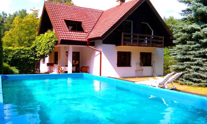 Trzciel Cabin | CHALET Dom z basenem