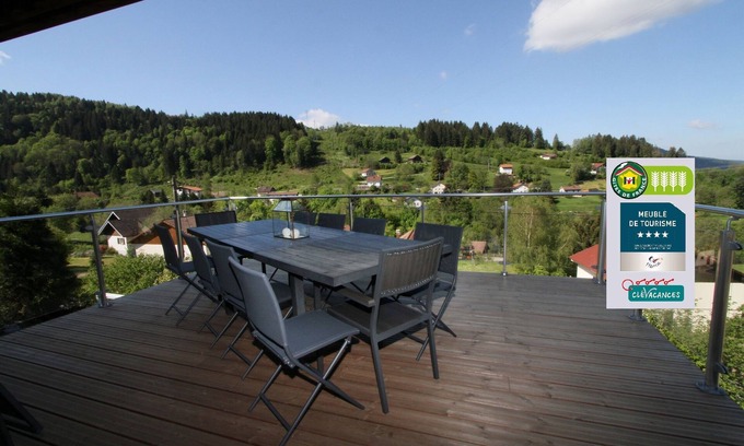 Gerardmer Ski Chalet | CHALET Gerardmer 26 pers: swimming pool jacuzzi sauna s/fitness petanque wifi