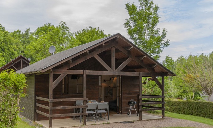 Auquainville House | chalet-gîte 4 pers. Normandy Heated swimming pool from mid-May to September