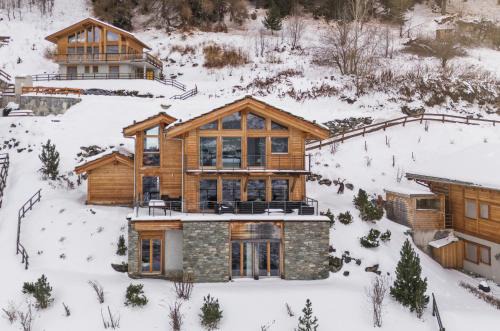 Nendaz Ski Chalet | Chalet Ibex, à côté de la piste de Veysonnaz