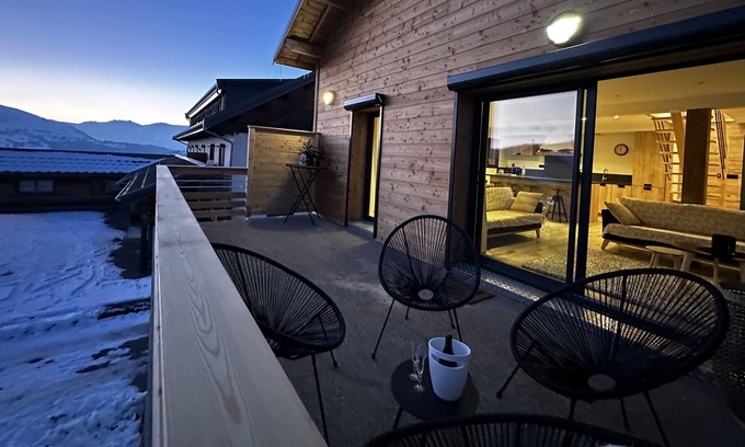 Ancelle Ski Chalet | Chalet Rosa 9 beds ANCELLE