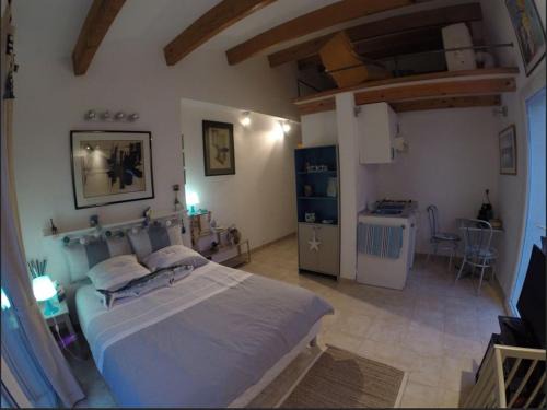 Le Brusc House | ChambreStudio bord de mer, Piscine