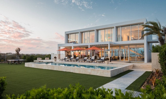 Blowing Point Villa | Champagne Shores Villa Luxurious 5 Bedroom Villa With Views Of Sea & St. Martin