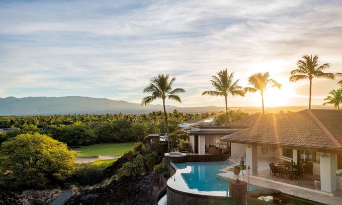 Kamuela House | Champion Ridge 7 by Gather: Oceanview Estate w/Pool & Hot Tub