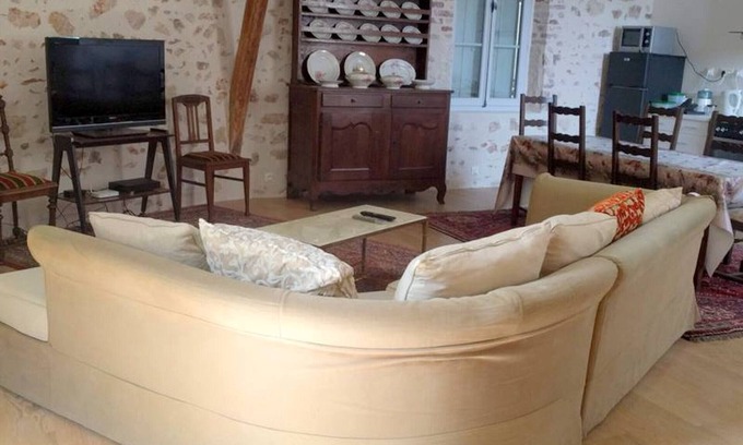 Herisson Apartment | Charming 15th Century House in Medieval Village with Modern Comforts, Garden, and Proximity to Nature