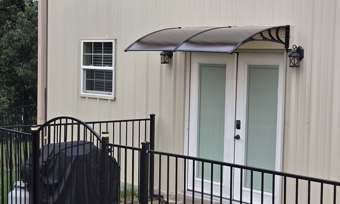 Yantis Cottage | Charming 1b/1b mother in law unit sits on 12 ac on NE side of Lake Fork .